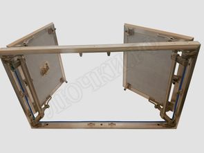 Люк под плитку Нажимной Хаммер Слава 2 створки Люк под плитку Нажимной Хаммер Слава 2 створки