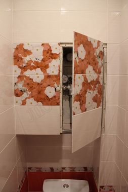 Люк под плитку Нажимной Секрет-Лайт 200*900 Люк под плитку Нажимной Секрет-Лайт 200*900