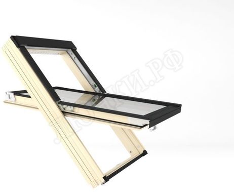 Мансардное окно Fakro FTS-V U4 Standart с двухкамерным стеклопакетом 660*980 Мансардное окно Fakro FTS-V U4 Standart с двухкамерным стеклопакетом 660*980