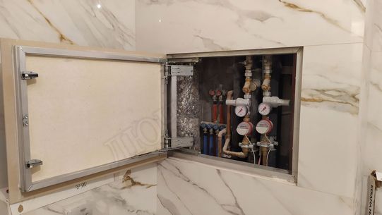 Люк под плитку Мега Алюм Люк под плитку Мега Алюм