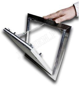 Люк под покраску Ультра для установки в стену 400*500 (посадочный размер 406*506) Люк под покраску Ультра для установки в стену 400*500 (посадочный размер 406*506)