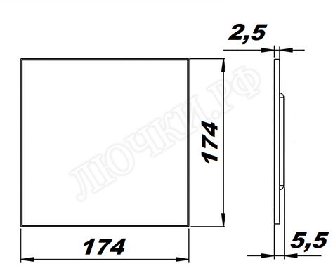 Вытяжной вентилятор airRoxy RMS (MS), белый матовый, 01-161 Вытяжной вентилятор airRoxy RMS (MS), белый матовый, 01-161