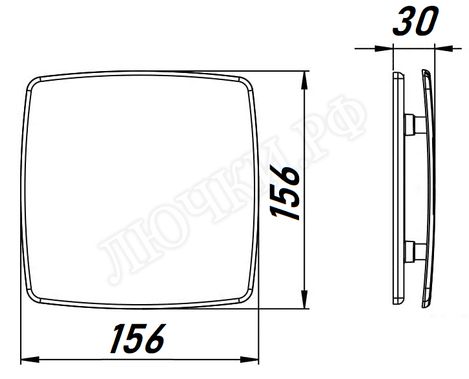 Вытяжной вентилятор Awenta System+, Turbo, 100, KWT100H, PNB100, Белый, пластик Вытяжной вентилятор Awenta System+, Turbo, 100, KWT100H, PNB100, Белый, пластик
